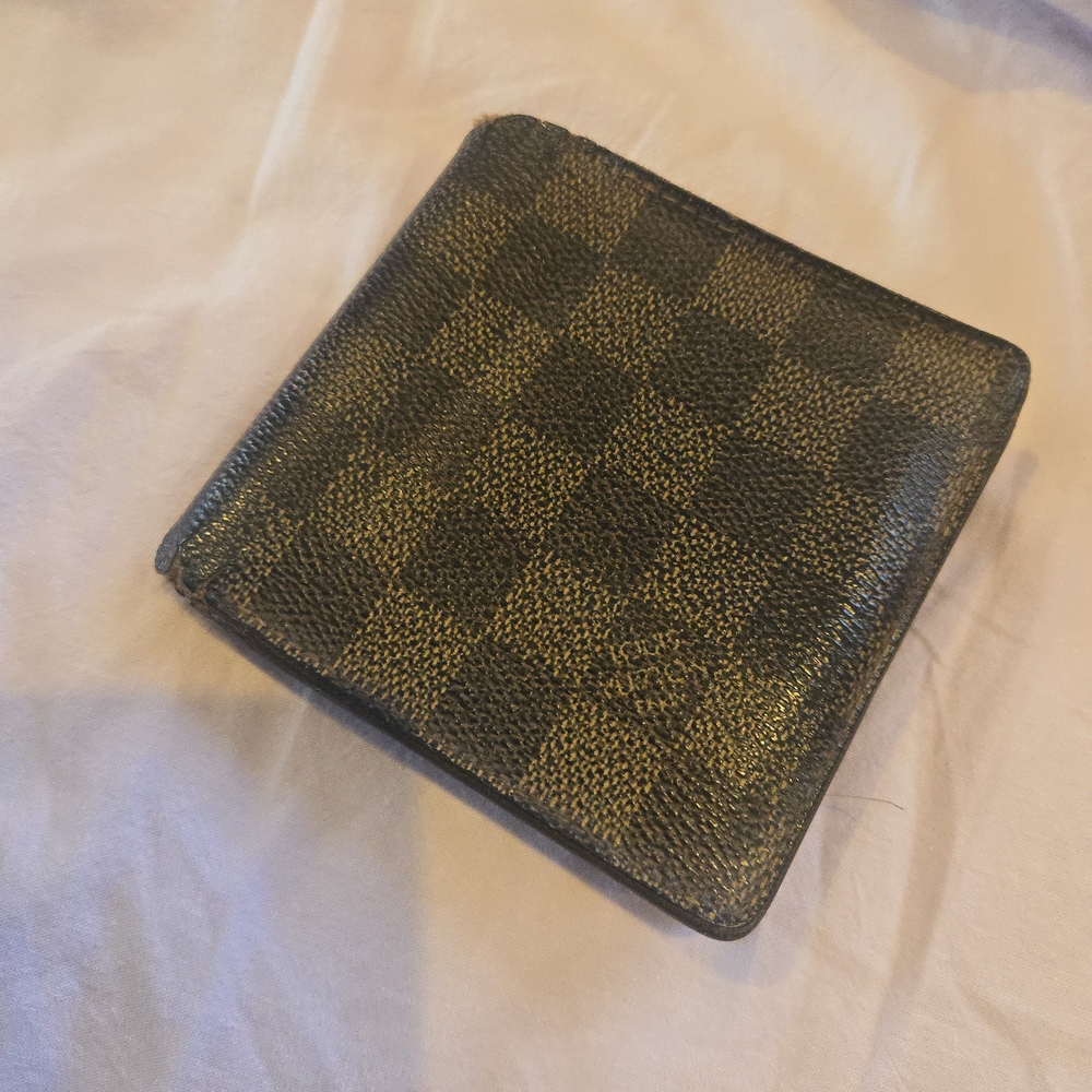 Louis Vuitton Damier Ebene Bifold Wallet in Vintage